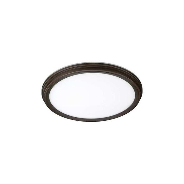 Eti LEDFlushMount,11inD,Bronze,Plastic,11inL 56572115 Pack of 2