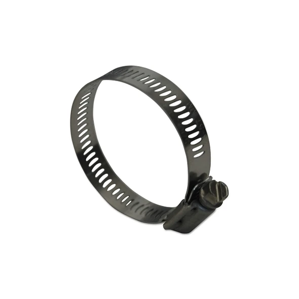 HSS Series Worm Gear Clamp, 1 5/16 in to 2-1/4 in Hose OD, Stainless Steel 300 Pack of 10