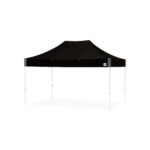 E-Z Up Portable Shelter,Black,10 ft W,15 ft L EC3STL15KFWHTMCBK