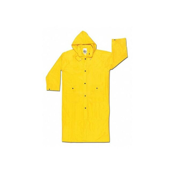 Mcr Safety Wizard .28Mm PVC Nylon PVC Fr Coat,4XL 300CX4
