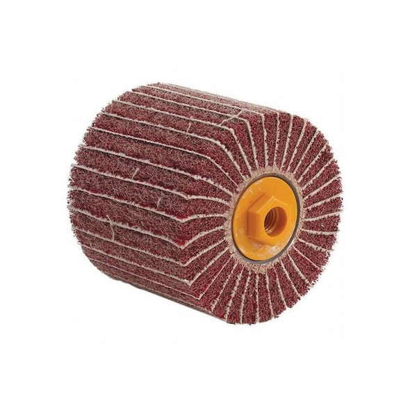 Walter Finishing Drum,Aluminum Oxide,4 1/2" dia 07K421