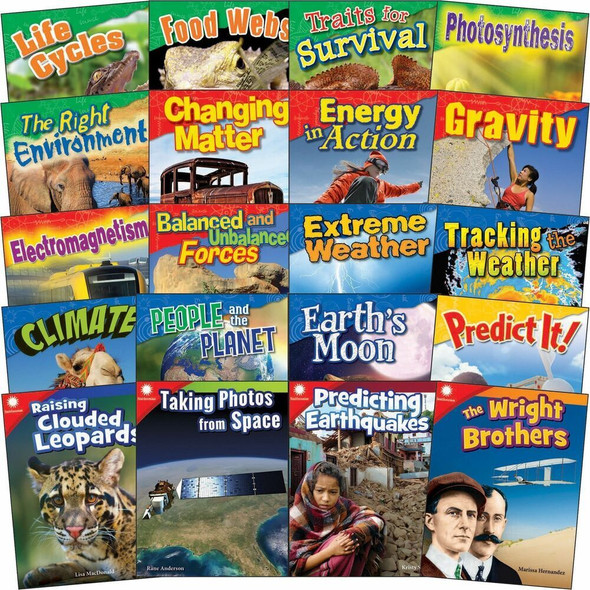 Shell Education Science Book Set Printed Book - Grade 3 - 20 / Set