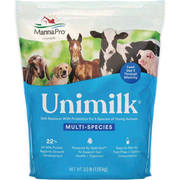 Manna Pro UniMilk 3.5 Lb. Multi-Species Milk Replacer 1000374