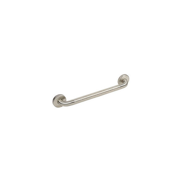 Bobrick 1-1/4"" Dia. Straight Peened Grab Bar 18""W