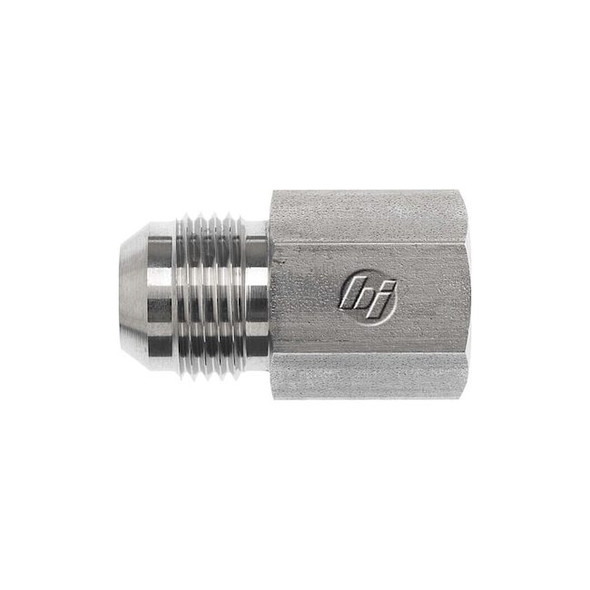 Brennan Industries HydrHoseStrghtAdpt,JIC,3/8",Strght,SS 2405-06-06-SS