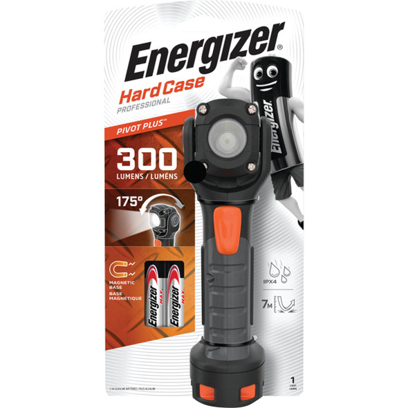 Energizer 300 Lm. Hard Case LED Pivot Light HCSW21E