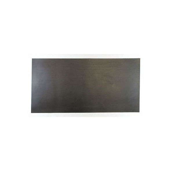 3/16" High Grade Neoprene Rubber Sheet, 12"x24", Black, 30A