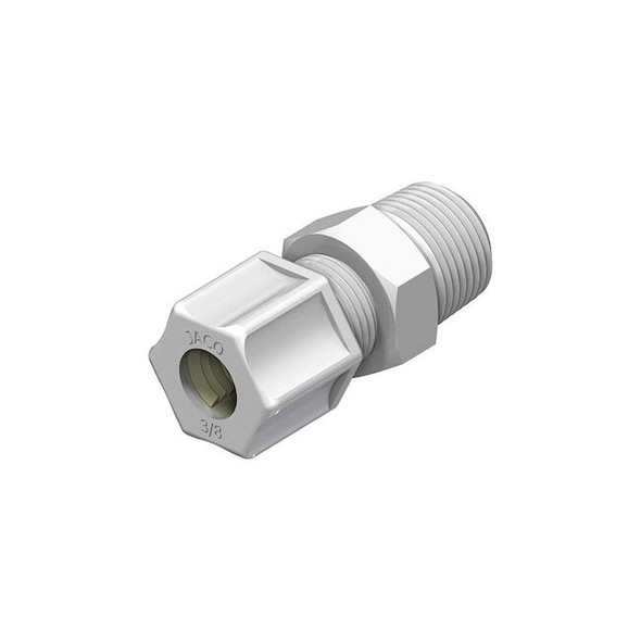 Jaco Male Compression Connector,1 5/8"L,PK5 10-10-8-K-PG