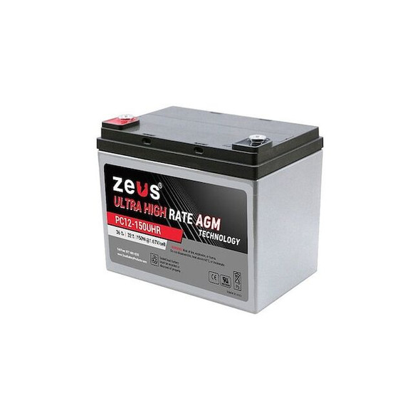 Zeus Battery Products 150W 12v Ultra High Rate SLA Battery PC12-150UHR