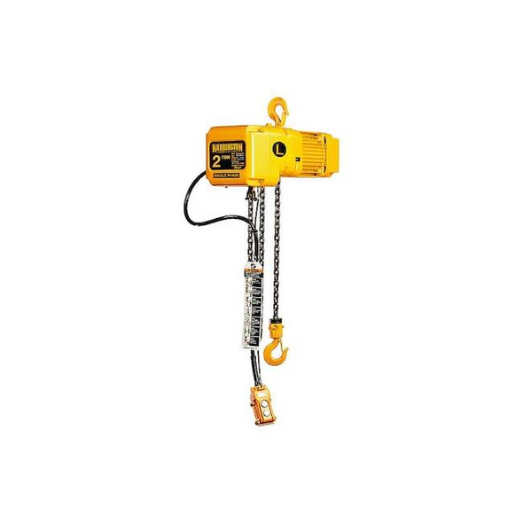 Harrington Extended Lift Electric Chain Hoist SNER020L-30