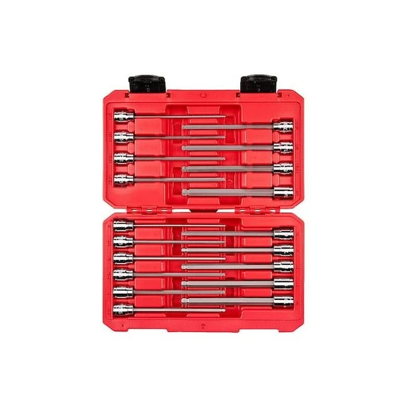 Tekton Socket Set,Steel,10 3/4 in L SHB91321