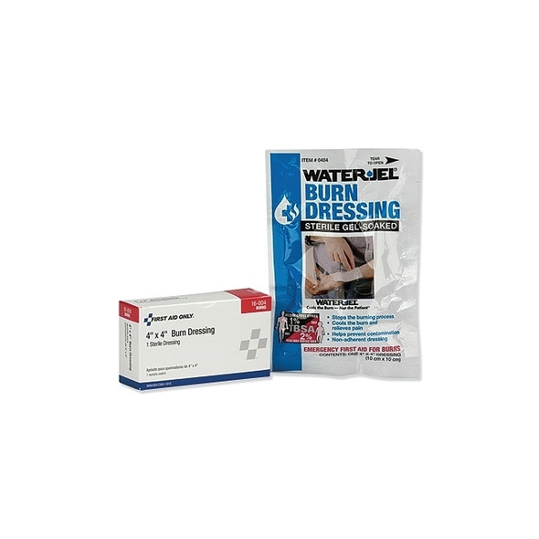 Water-Jel® Burn Dressing, 4 in x 4 in, 1/Box