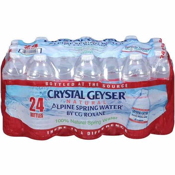 Crystal Geyser Alpine Bottled Water 24514CT