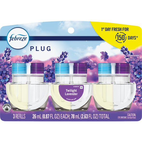 Febreze Twilight Lavender Scent Plug In Air Freshener Refill (3-Count) 80852772