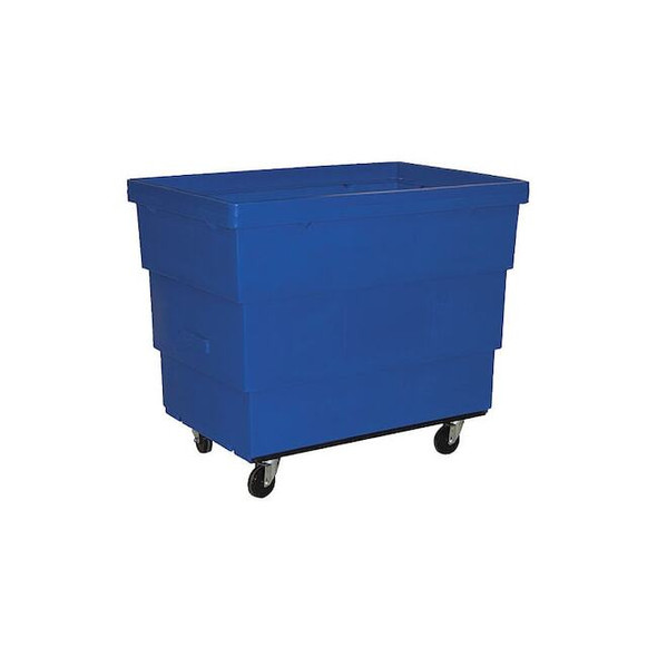 Royal Basket Trucks Cube Truck,1-1/4 cu. yd.,800lb. Cap,Blue G13-BLX-RCE-4HNN
