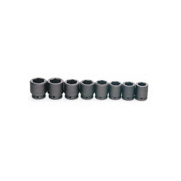 Williams 3/4" Drive Shallow Impact Socket, Metric, 13 pcs JHWMS-6-8H