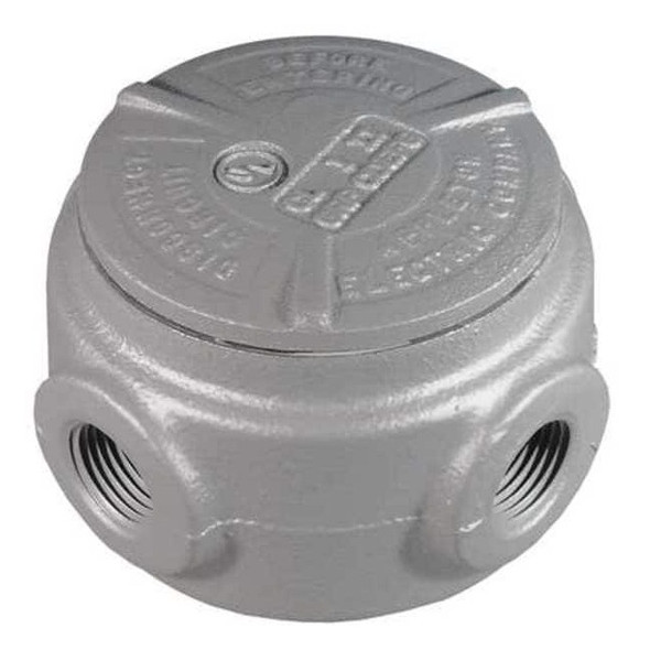 Appleton Electric Conduit Outlet Body,Iron,Trd Sz 3/4in GRJS75