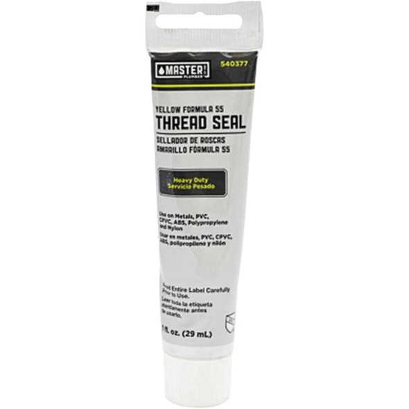 Master Plumber 1 Oz. Yellow Formula 55 Thread Seal 25200-48