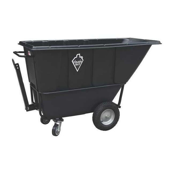 Tough Guy TiltTruck,77in,341/2in,Black,2,100lb 21VK38