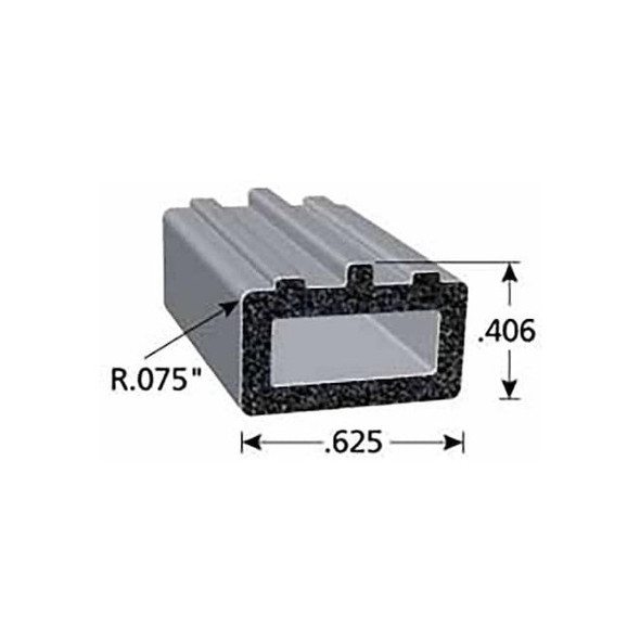 Fairchild Seal, EPDM Rubber, Black, 50 ft L RS1034-50
