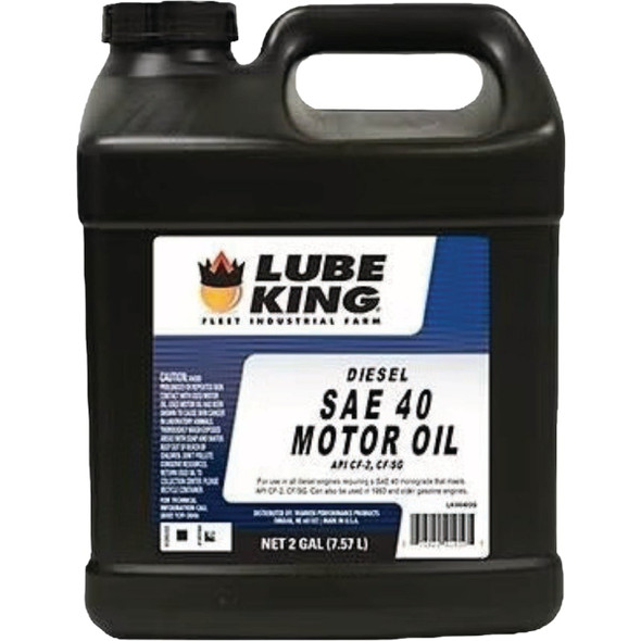 Lube King 2 Gal. SAE 40W Diesel Engine Oil LK05402G