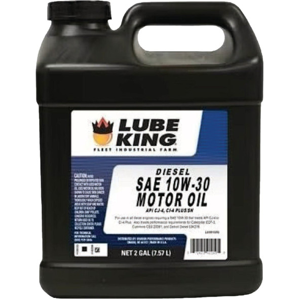 Lube King 2 Gal. 10W30 Diesel Engine Oil LU013K2G