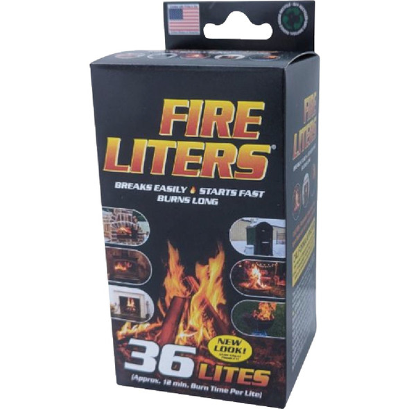 Fire Liters 10 Min. Fire Lighters (36-Pack) 10836
