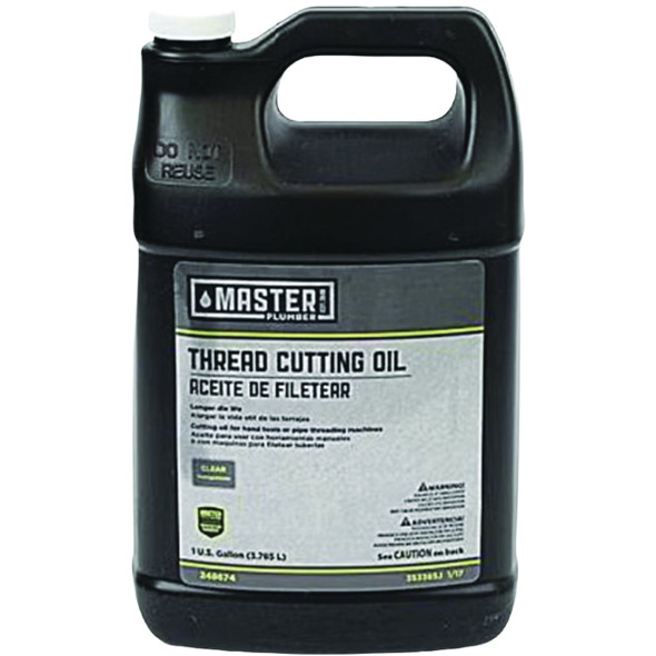 Master Plumber 1 Gal. Clear Thread Cutting Oil 16155