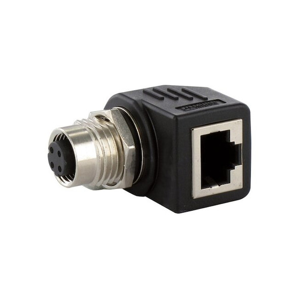 Murrelektronik Adapter,M12,Female,Straight,RJ45 7000-44681-0000000