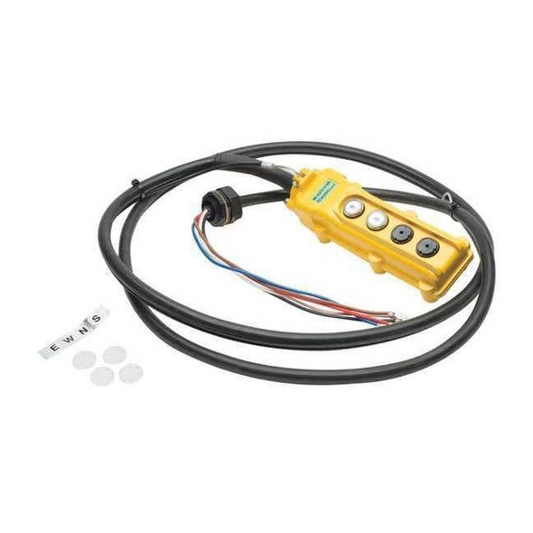Harrington Pendant,4 Button,16 ft. Cable Drop MP1DSS278120