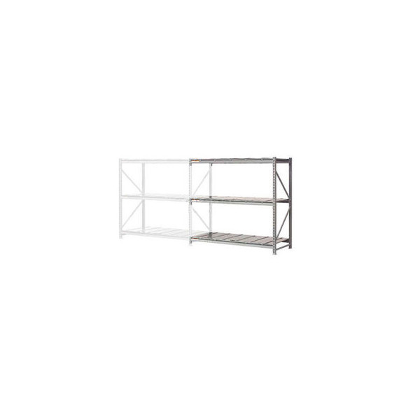 Global Industrial 3 Level Extra HD Bulk Storage Rack Steel Deck Add On 72""W x 1