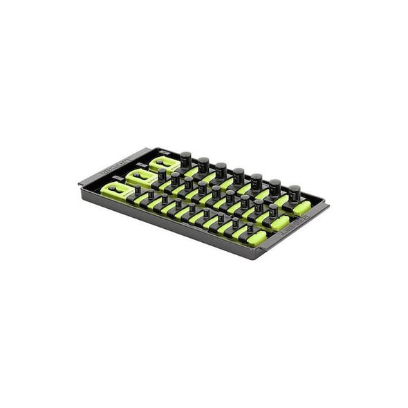 Ernst Manufacturing Socket Organizer,Yellow,5 5/16" D 8560HV