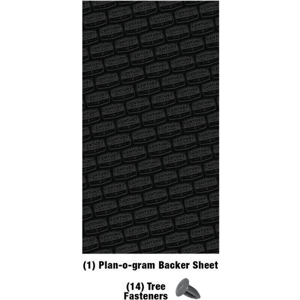 Century Drill & Tool 4 Ft. Planogram Skin Cover Kit 00715-1