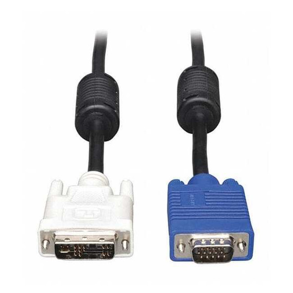 Tripp Lite DVI to VGA Cable,RGB,DVI-A,HD15 M/M,10ft P556-010