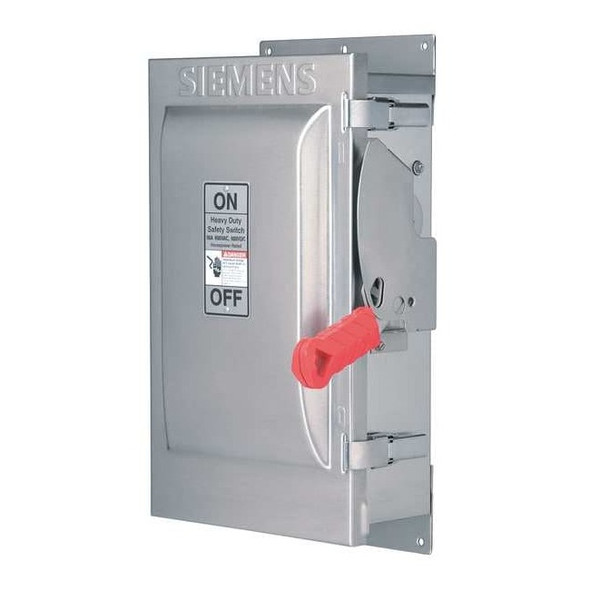 Siemens Nonfusible, Safety Switch, Heavy Duty, 600 V, 3PST, NEMA 4X HNF361S
