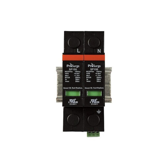 Protec Surge Protection Device, 1 Phase, 120V, 2 Poles, 3 Wires ASISP150-2P