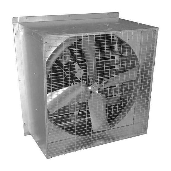Dayton Exhaust Fan, Slantwall, 36In, Belt Drive 44YU09