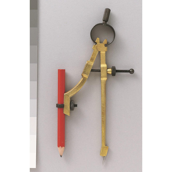 842 General Tools Precision Pencil Compass,Capacity=9"