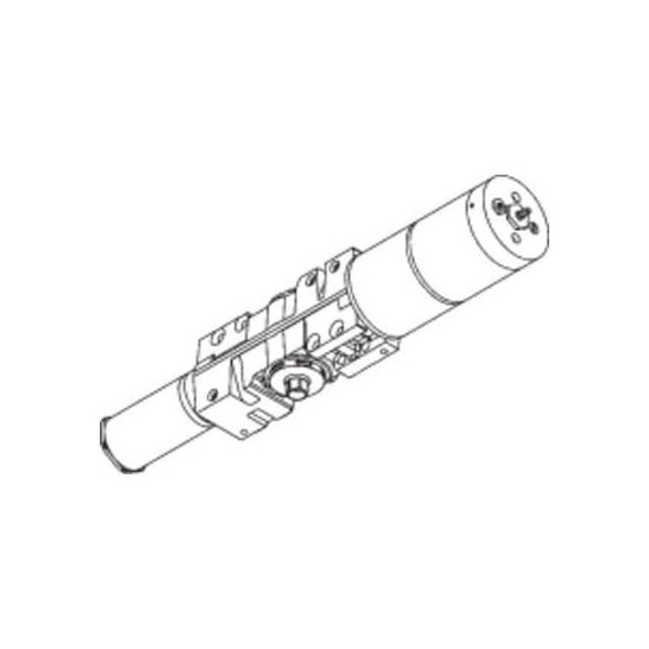 Lcn Cylinder Assembly, Aluminum, 4822, Gray 4822-3971 AL