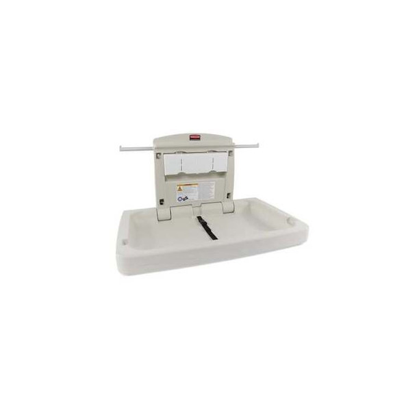 Rubbermaid Commercial Changing Station,Horizontal,21 x 33 In FG781888LPLAT