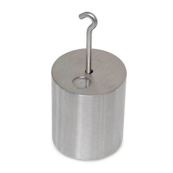 Rice Lake Weighing Systems Calibration Weight,2kg,Stainless Steel 12739