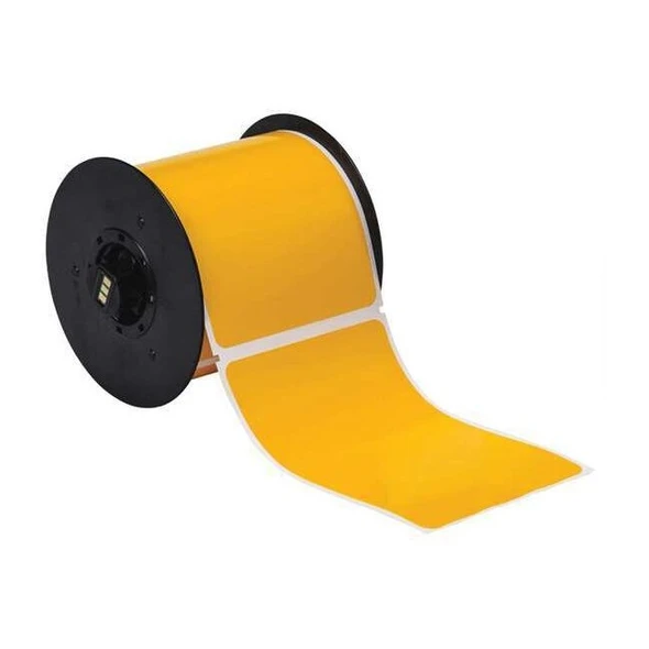 Brady Label, Yellow, Labels/Roll: 175 B30-25-595-BLNKYL
