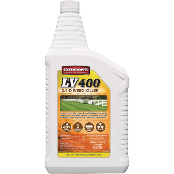 Gordon's LV400 1 Qt. Concentrate 2,4-D Weed Killer 8631082