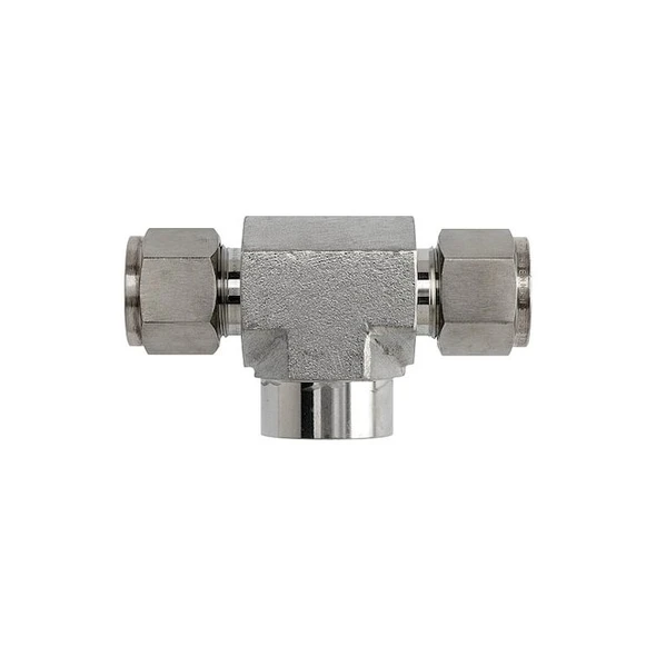 Brennan Industries Tee, SS, Comp 3/4", Comp 3/4", Comp 3/4" NS2603-12-12-12-SS