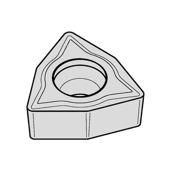 Widia Insert, Trigon, 1.5, WPHT, .5, Carbide 2827483 Pack of 5