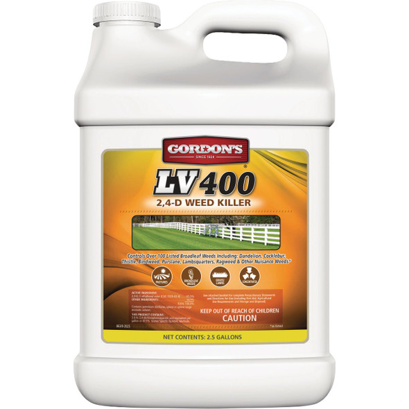 Gordon's LV400 2.5 Gal. Concentrate 2,4-D Weed Killer 8631122