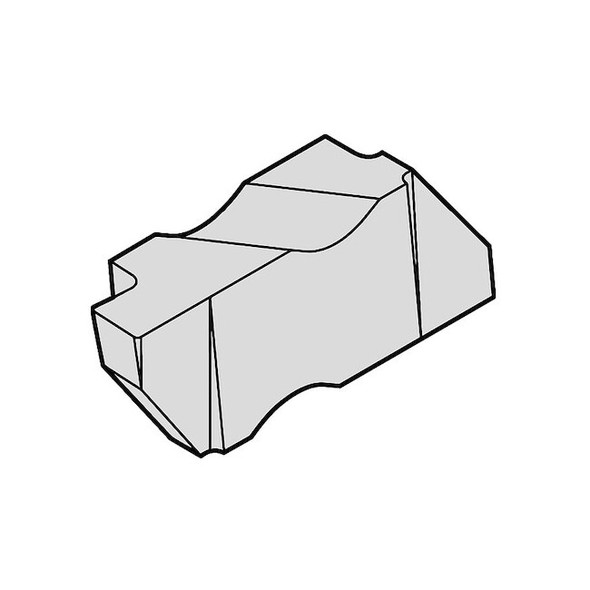Widia Grooving/Parting Insert,NG,Carbide 3607157 Pack of 5