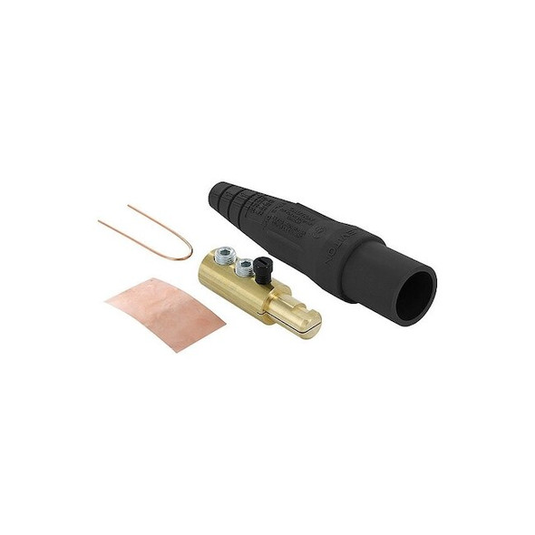 Leviton Single Pole Inline, 400 A, Male, Black 16D24-UE