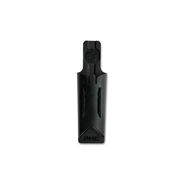 Knife Holster, UKH-423, 1 Pocket, Clip-On, Swivel, Plastic, For S4™, S4S™, and S5™, 5.5 in L x 1.75 in W x 2.75 in H, Black