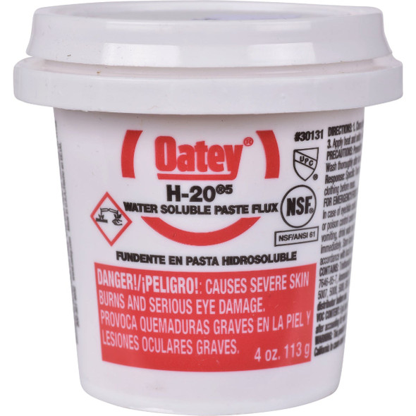 Oatey 4 Oz. H2O No. 5 Water Soluble Flux 30131